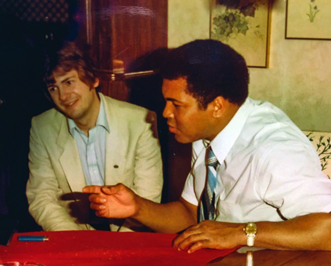 Bill Gardner and Muhammad Ali